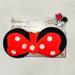 Disney Accessories | Disney Minnie Mouse 3d Teddy Headband Plush Spa The Creme Shop Limited Edition | Color: Black/Red | Size: Os