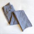 Madewell Jeans | Madewell Cali Denim Boot Gray Denim Jeans | Color: Gray | Size: 24
