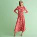 J. Crew Dresses | New 2 J Crew Featherweight Satin Midi Dress In Red Poppy Floral | Color: Red | Size: Various