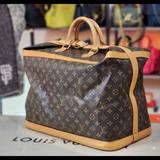 Louis Vuitton Bags | Louis Vuitton Monogram 17" Carryall Square Travel Duffle Mens Bag Duffle Gym Lv | Color: Brown/Tan | Size: Os