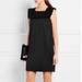 Madewell Dresses | Madewell Sundream Black Fringe Shift Dress With Pockets Size 4 Square Neckline | Color: Black | Size: 4