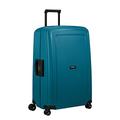 Samsonite S'Cure - Spinner L, Koffer, 75 cm, 102 L, Blau (Petrol Blue)