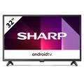 SHARP 32FI6EA Android TV 81 cm (32 Zoll) HD Ready LED Fernseher (Google Assistant) [Energieklasse E]