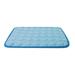 Heldig Dog Cooling Mat Large Cooling Pad Machine Washable Summer Cooling Mat for Dogs Cats Kennel Pad Breathable Pet Self Cooling Blanket Dog Crate Sleep Mat (15.7 IN Blue)B