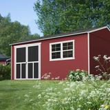 Handy Home Products Astoria 12 ft. x 20 ft. Wood Storage Shed (Floor Included)