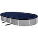 Winter Block Premium Winter Pool Cover For Above Ground Oval Pool 12 x 18 Ft. Aboveground Pools Winter Cover 8-Year Warranty