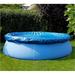 Solar Cover Dust Pool Cover Protector Solar Cover for Round Frame Pools Pool Cover for Round Above Ground Inflatable Swimming Pools (8FT)