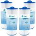 Tier1 Pool & Spa Filter Cartridge 4-pk | Replacement for Marquis PPM35SC Pleatco PPM35SC-F2M FC-0196 Marquis Spa 20042 20092 and More | 35 sq ft Pleated Fabric Filter Media