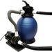 Rx Clear 12 Sand Filter System with 1/2 HP Pump for Above Ground Swimming Pool