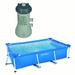 Intex 8.5 x 5.3 x 26 Frame Above Ground Swimming Pool & 1000 GPH Pool Pump