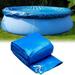 8FT Dustproof Pool Cover Protector Solar Cover For Round Frame Pool Pool Cover For Above Ground Round Inflatable Swimming Pool