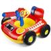 10Leccion Inflatable Kids Pool Floats with Water Gun Fire Truck Pool Toys for Toddlers Red