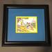 Disney Art | Authentic Disney - Mickey Mouse Collection Stamp Frame | Color: Black/Blue | Size: Os