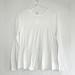 J. Crew Shirts & Tops | J. Crew Girls White Long Sleeve Twirl Tiered Tunic Tee Shirt Top Size Xl Nwt | Color: White | Size: Xlg