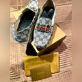 Gucci Shoes | Gucci Denim Moccasins | Color: Blue | Size: 38