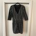 Zara Dresses | Black And White Zara Button Up Dress | Color: Black/White | Size: L