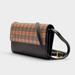 Burberry Bags | Burberry Small Henley Check Wallet On Chain / Crossbody Bag | Color: Black/Tan | Size: 8.25"L X 1.25w X 4.5"H