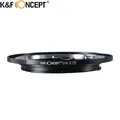 K & F CONCEPT pour bague d'adaptation d'objectif d'appareil photo OM-EOS pour objectif Olympus OM