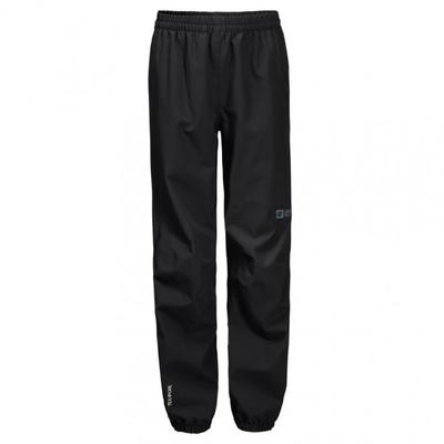 Jack Wolfskin - Kid's Rainy Days Pants - Regenhose Gr 128 schwarz