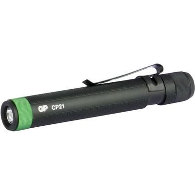 PCE - gp Discovery GPDISFLCP21BL812 GPDISFLCP21BL812 Penlight batteriebetrieben led 115 mm Schwarz