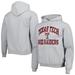 Men's Champion Heather Gray Texas Tech Red Raiders High Motor Pullover Hoodie