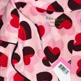 Kate Spade Intimates & Sleepwear | Kate Spade Pajama Set Womens Xlarge Pink Hearts Valentine's Day 2 Piece Set/ Nwt | Color: Pink/Red | Size: Xl