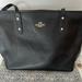 Coach Bags | Coach Tote. Large Size. Well Loved And Barley Used. | Color: Black | Size: 10” Height 12” Width