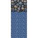 SmartLine 12 Round Overlap Liner | 48 to 52 Height | 25 Gauge | Seaside Lagoon