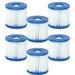 Bestway Spa Filter Pump Replacement Cartridge Type VI SaluSpa Hot Tub(6 Pack)