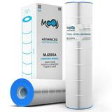 MOAJ Advanced Pool Filter Replaces Jandy CS200 R0462400 PJANCS200 Filbur FC-0823 C-8418 17-175-3628 PLFPJANCS200 833-205 | 33 1/8 x 8 15/16 | 200 SQ FT | Washable & Reusable | Based In USA