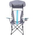 Original Foldable Canopy Chair for Camping Tailgates and Outdoor Events Grey/Light Blue