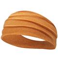 Workout Headbands for Women Men Sweatband Yoga Elastic Wide Headbands Gym Sports Sweat Bands for Yoga Gym Cycling Running Tennis Football Fitness Orange