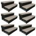 Leisure Accents 36 Deck Patio Spa Hot Tub Storage Compartment Steps (6 Pack)