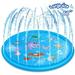 Sprinkler for Kids Splash Pad Outdoor Inflatable Sprinkler Water Toys Wading and Learning 68 Kiddie Water Play Mat Toys Baby Wading Swimming Pool for 2-12 Years Old Baby and Toddler Girls