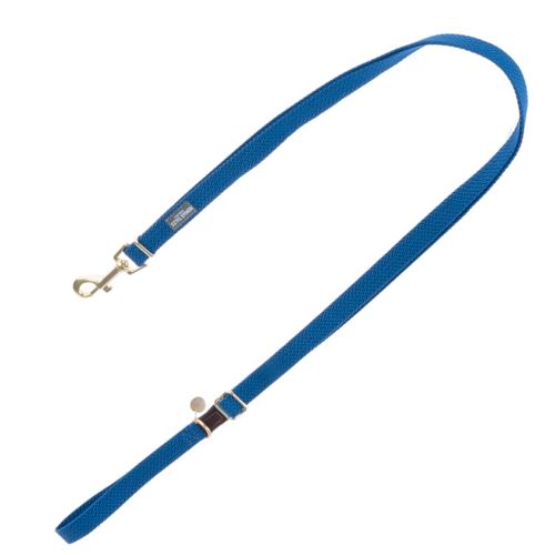 Nomad Tales Bloom Leine, Sapphire 200 cm lang, 20 mm breit Hund