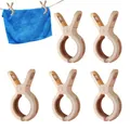 Clips porte-serviettes pour chaises de plage 5 pièces