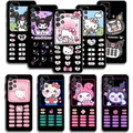 Coque de téléphone mignonne pour Samsung Galaxy Hello Kitty Kuromi A73 A53 A71 A51 A41 A31