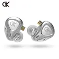 GK G5-Écouteurs filaires intra-auriculaires HiFi Bass Music écouteurs avec microphone suppression