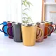 Tasse à café à Double paroi arc-en-ciel robuste Durable 300ml Design Compact utilisable en