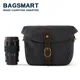 BAGSMART – Mini sac pour appareil photo sacoche en toile de haute qualité pour SLR DSLR sac à