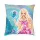 Juste de coussin carrée avec imprimé 3D thème de Fairytopia Bibble pour canapé décoration de la