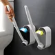 Brosse de toilette jetable sans Angle mort outils de nettoyage à manche Long accessoires de salle