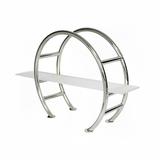 Eastern Tabletop 1750G 3 Level Circular Display Stand - 23 1/2" x 9 1/2", Stainless Steel