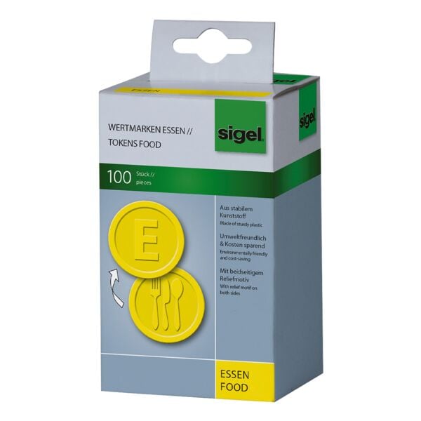 Sigel 100er-Pack Wertmarken »Essen« Image