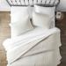 3/2 Piece Microfiber Farmhouse Coverlet Bedspread Set