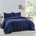 Twin/Queen/King Size 3 Piece Microfiber Reversible Comforter Set