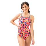 Dolfin Women's Uglies Very Berry V-2 Back One Piece Swimsuit Red