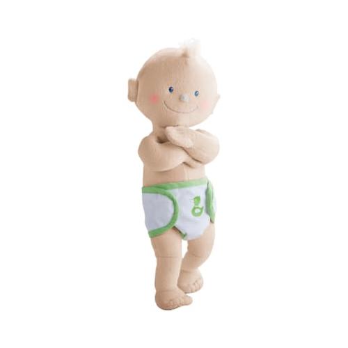 JAKO-O Puppenwindeln Krümelchen, 2 Stück, für 30 cm große Puppen, weiß