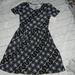 Lularoe Dresses | Lularoe Amelia In Xl. Brand New With Tag | Color: Black/White | Size: Xl