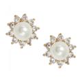 Kate Spade Jewelry | Kate Spade Sunny Halo Pearl Earrings | Color: Gold/White | Size: Os